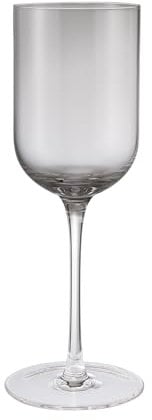 Blomus Set 4 Weißweingläser -FUUMI- mundgeblasenes Weinglas 310 ml (Smoke)
