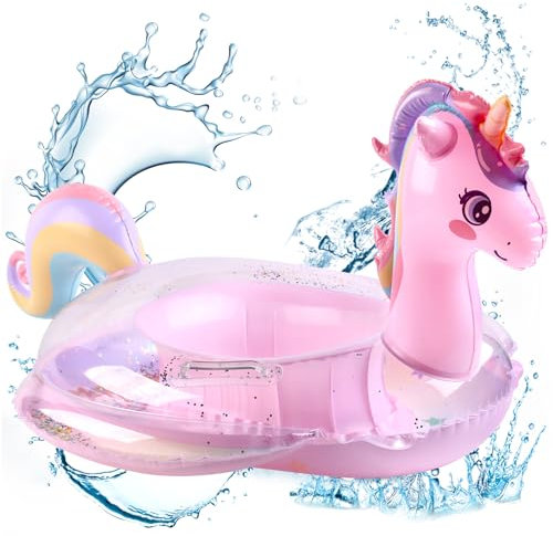 Anillo de Natación Inflable para Bebé, Anillo De Natación para Bebés, Flotador De Natación para Bebés, Piscina Hinchables Niños Flotadores, Apto para niños de 1 a 5 años