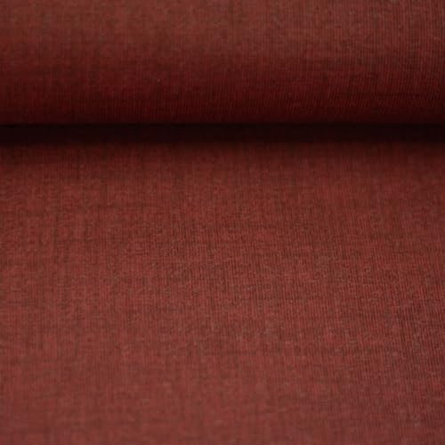 Swafing Beschichteter Dekostoff | uni | CHARLY | 15 Farben | für Tischdecken, Taschen, Utensilos .. | 50x140 cm | Meterware (bordeaux 1937)