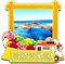 Orlaybar Fuerteventura, Kanarische Inseln, Spanien, dekorativer Magnet, 3D-Kühlschrank, Stadt, Reise, Souvenir, Touristengeschenke, handgefertigtes Handwerk, Kühlschrankmagnet, Heimdekoration -4013