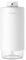 Brabantia SinkStyle Seifenspender - Stilvoller Pumpspender für Handseife und Spülmittel - mit Strukturbeschichtung, Korrosionsbeständig, Mineral Fresh Weiß, 200 ml