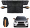 ADERTOS Frontscheibenabdeckung Winter Magnetische Auto Windschutzscheibe Abdeckung Wasserbeständig Frostschutz Sonnenschutz 6 Magnet Anti Frost Schnee Scheibenabdeckung für AUTO, MPV, SUV (254*117cm)