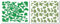 GORGECRAFT 2 Stil Camouflage Textur Schablone Camo Malschablonen Wiederverwendbare Ausgehöhlte Zeichenvorlagen Aus Kunststoff Für Scrapbooking Sprühmalerei Auf Holz Wänden Leinwand Möbeln 28x35cm