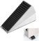 Yuiturt Heavy Duty Door Stopper, Door Wedge, 3 Inch Adjustable Spring Loaded, Rubber & Stainless Steel, Extra Large Door Stops for Indoors & Outdoors, Wall Protector for Heavy Doors