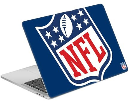 Head Case Designs Offizielle NFL Überdimensioniert Schild Vinyl Haut Aufkleber Abziehbild Abdeckung kompatibel mit MacBook Pro 13 A2338