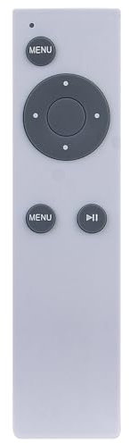 AULCMEET MC377LL-A Telecomando di ricambio compatibile con Apple 2/3 TV Box A1962 A1842/MQD22/MP7P2 A1469 A1427/MD199 A1378/MC572