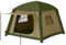 Outsunny Inflatable Camping Tent w/Hand Pump, Easy Setup 1/2 Person Blow Up Tent Waterproof 190T Taffeta w/Mesh Windows, Doors and Carry Bag, Brown