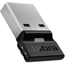 Jabra Link 390a MS Teams USB-A Bluetooth Adapter - Optimized Connectivity for Jabra Speak 2, Bluetooth 5.3, Plug and Play, 30m Range