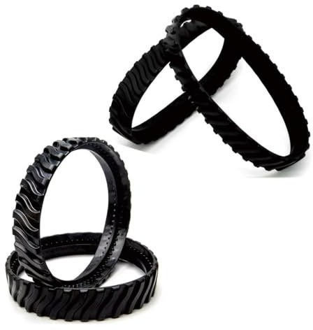 Tellfeel Paquete de 4 limpiadores de piscina R0526100 de repuesto para Zodiac MX6 MX8 limpiadores de succión de suelo de goma resistente