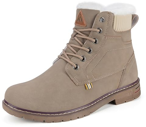Mishansha Winterschuhe Herren | Warm gefüttert, Rutschfest