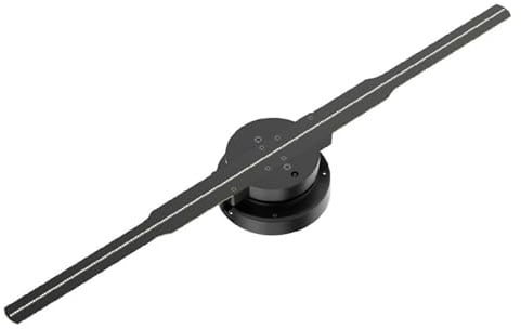 3D-Hologramm-Ventilator, 16,5-Zoll-Projektor, WLAN-3D-Projektor mit 244 LED-Lichtperlen for Werbung im Einzelhandel(PD42 HD Set)