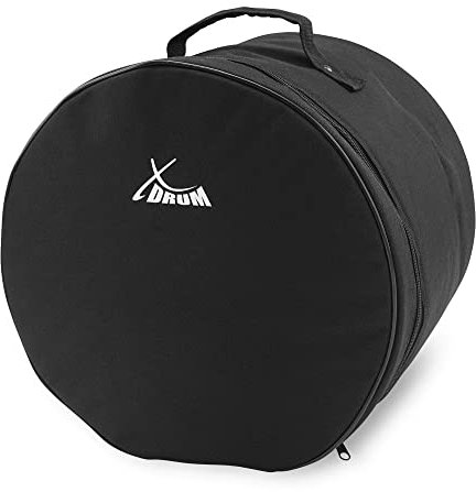 Sac de Batterie XDrum Classic, Sac pour Tom Taille 10x9 (Diamètre : 10, Profondeur : 9, déperlant, rembourrage intérieur, poignée solide) Noir