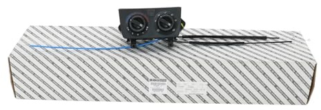 Fiat Original Bedienteil Trieb Klimagerät Ducato 250 ab 2006 OE 77364089 - Schwarz, TRIAC-Schalter, Druckknopf, AUF-AUF-AN