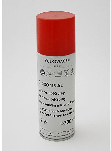 Original Volkswagen Audi Seat Skoda Universal Öl Spray 200ml Schmierung Schlösser Wartungsspray G000115A2