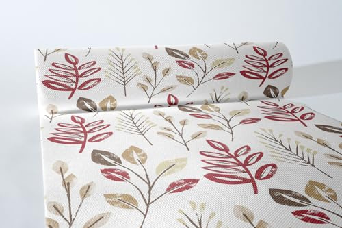 Mank Airlaid Tischläufer 40 cm x 24 m Tischdecken Rolle stoffähnlich praktische Einmal Tischdecke für Hochzeit oder Partys Cedrik (Bordeaux-Braun)