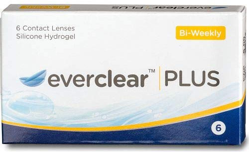 everclear PLUS Wochenlinsen weich, 6 Stück/BC 8.7 / DIA 14.0 / +4.75 Dioptrien