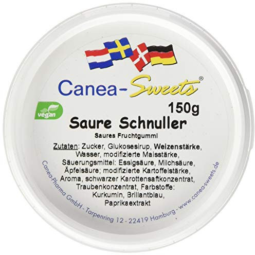 Canea-Sweets Saure Schnuller vegan, 150 g