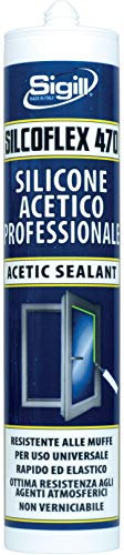SILICONE ACETICO RAL 1013 BIANCO PERLA