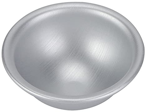 Tyenaza Ballformen zum Kuchenbacken Halbkugel Backform 1 Stück 10 cm Halbkreisform Aluminium Halbkugel Chiffon Kuchenform Bikini Kuchen Dessert Pudding Backform 10cm