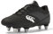 Canterbury Phoenix Raze Soft Ground Rugby Boots, Stivali, Nero e Bianco, 38.5 EU