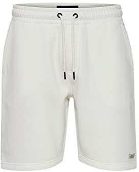 Blend BHDownton Herren Sweatshorts Kurze Hose Jogginghose Sporthose mit Kordeln Regular Fit, Größe:XL, Farbe:Egret (110103)