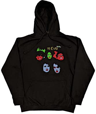 The Cure Kapuzenpullover In Between Days Band Logo Nue offiziell Unisex Schwarz M