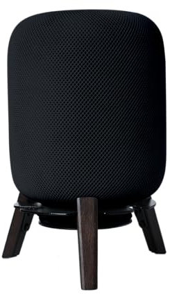 shinar Lautsprecherhalterungen Kompatibel für Lautsprecherständer Homepod 2 gen. (2023 Released) verstellbare Tischhalterung Halterung mit integriertem Kabelmanagement besseren Klang (Schwarz)
