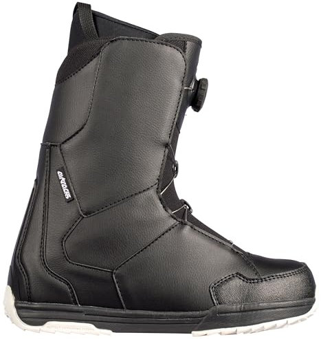 Airtracks Herren Snowboard Boots Master ATOP Snowboardschuhe - Schnellschnürsystem Snowboardboots- All Mountain Freeride Freestyle - Schwarz - 44
