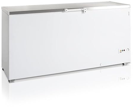 Congélateur Coffre FR605S SL Couvercle en Acier Inoxydable - 557 Litres - Tefcold