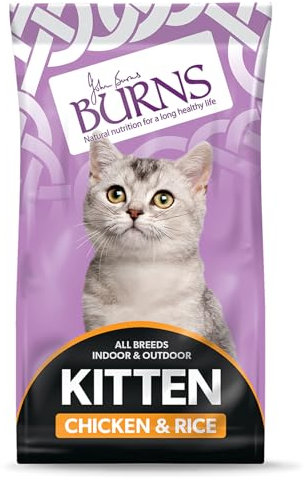 Burns Nutrition Natural Original Kitten Food Chicken and Rice 1.5 kg
