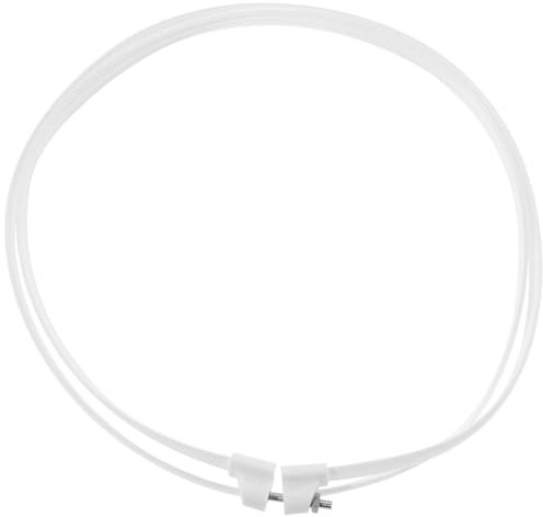 Kichvoe Plastic Fan Hoop Replacement 16 Inch Fan Grille Retaining Ring Electric Fan Binding Hoop Standing Fan Pedestal Fan Net Hoop Table Floor Fan Accessories White