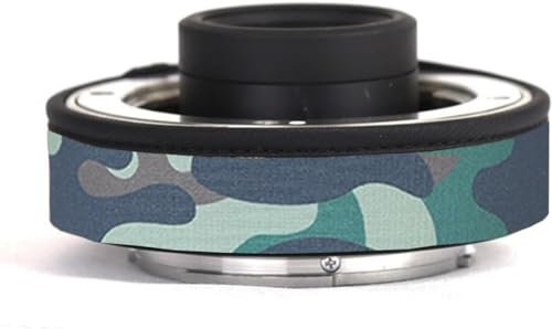 CHASING BIRDS Camouflage Waterproof Lens Coat for NIKON AFS Teleconverter 1.4X 2.0X Rainproof Lens Protective Cover (Military Green Camouflage, 1.4X & 2.0X (TC-14E III & TC-20E III))