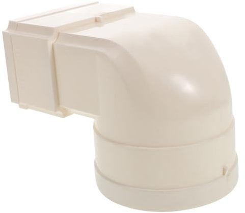 Homoyoyo Square Drain Pipe Elbow Land Drainage Pipe Connector PVC Rainwater Collector System