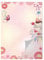 Briefpapier Briefblock Heft Notizblock für Jungen Mädchen Kinder Vogel Blumen (1 Block A4 mit 25 Blätter)