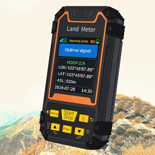 MiBoce Instrument De Mesure des Terres, Équipement D'arpentage GPS Portable, avec Écran Couleur LCD 2,8, Baromètre Intégré, 3 Modèles, Mesure Précise, pour Mesure De Distance/Surface De Pente