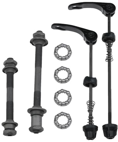 Meuey Lyot Bicycle Quick Release Skewer Bicycle Bearings Bike Hub Axle Bike Axle Bicycle Wheel Hub Axle Bike Parts for Road Bike Mountain Bike Mountain Bike BMX 1 Set
