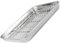 TOPPERFUN 1 Foglio Di Set Griglia Per Friggere e Scolapiatti Vassoio Toast Con Rack Teglia Da Forno Griglia Calco Di Teglia Per Carne Silver Acciaio Inossidabile