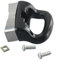FUANA Asas laterales de metal de baquelita de repuesto para olla a presión, ollas de vapor, resistentes al calor, accesorios de cocina, paquete de 2 unidades, color negro