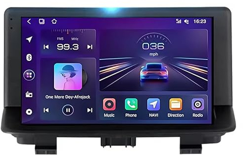 Android 15 Autoradio 9 Pulgadas Radio Coche con Pantalla Táctil para Audi Q3 1 8U 2011-2018,GPS BT WiFi USB WiFi Mandos Volante,4 Core WiFi 2G+32G