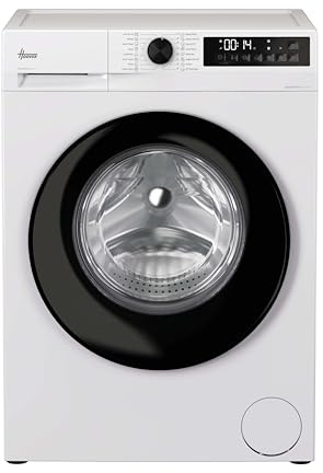 Hoover Pro Wash Series 1 Washing Machine, 9kg, White, A-40% Energy Class | Freestanding, Soft Drum, AI Silent Motion, ProActive Wash, Smart Spray, Clean Shield, Rapid Cycles, HGD 49B10-80