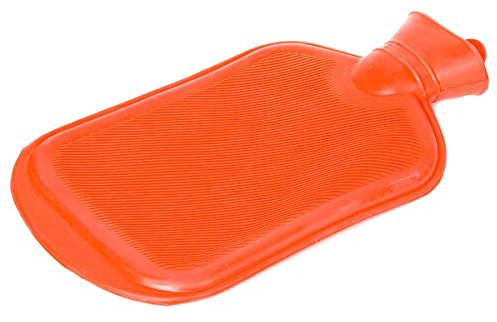 Snoozy Qualitäts Wärmflasche XXL mit 2 Liter Volumen aus 100% Naturkautschuk