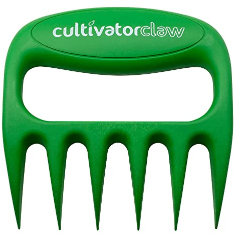 Bear Paws Cultivator Claw - Ergonomic Gardening Tools - Hand Held Garden Tool - Hand Rake - Strong Nylon Weeder - Manual Weeding, Aerating, Cultivating…