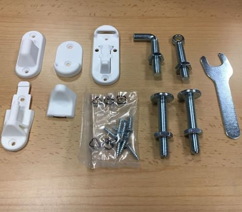 Safetots Range of Stair Gates Spare Fittings Kits (Safetots Single Panel Fittings Kit)