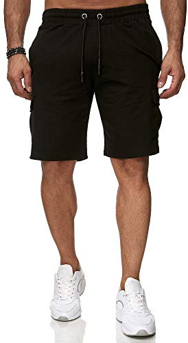 Reslad Kurze Hose Herren Cargo Bermuda Shorts Jogginghose Sport-Hose RS-5069