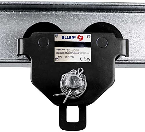 ELLER PT Rollfahrwerk Laufkatze 1t / 1000kg - Flanschbreite 64-203mm