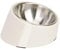 SuperDesign Gamelle inclinée à 15 ° pour Chiens et Chats, mangeoire pour Bouledogue à Angle incliné, antidérapante et Anti-déversement, Plus Facile à Atteindre la Nourriture M/1 Tasse Blanc
