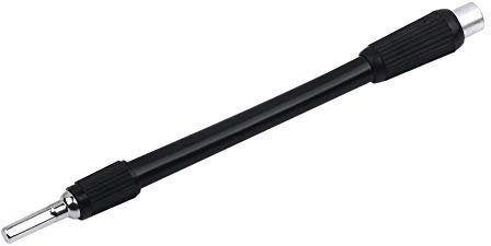 Sourcingmap - Barra di estensione flessibile magnetica per cacciavite, codolo esagonale da 4 mm