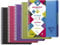 Clairefontaine 329755C LiniColor Intensives Evolutiv'Book A perforiertes Spiralnotizbuch, A5+, 16 x 21 cm, 180 kleine quadratische gerahmte Seiten, 90 g, weißes Papier, zufällige Farbe