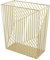U Brands Vena Collection 3232U02-06 Metall-Mülleimer, 18 l, goldfarben