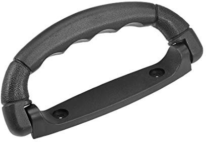 sourcing map Koffergriff Ziehen Griff Kunststoff Schwarz 160mm